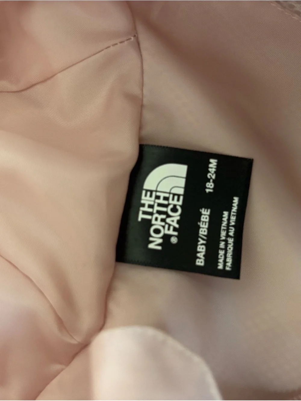 The North Face Antora Rain Jacket Pink Baby 18-24M Like New